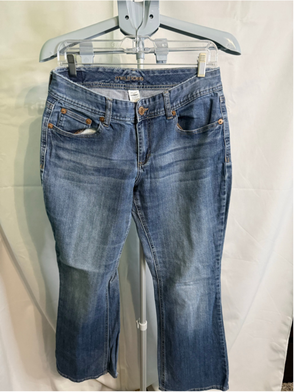 Women's‎ Maurices Blue Boot Cut Jeans Juniors 7